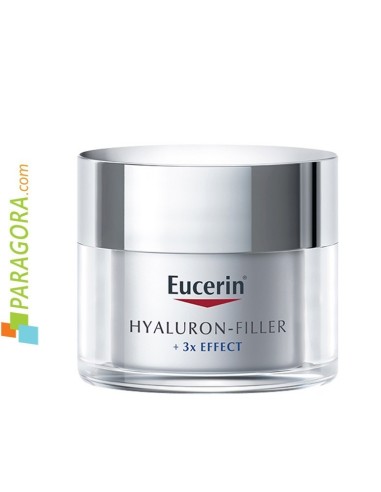 EUCERIN Hyaluron-Filler + 3x Effect Soin De Jour Anti-Âge IP30 Toutes Peaux Pot 50ml