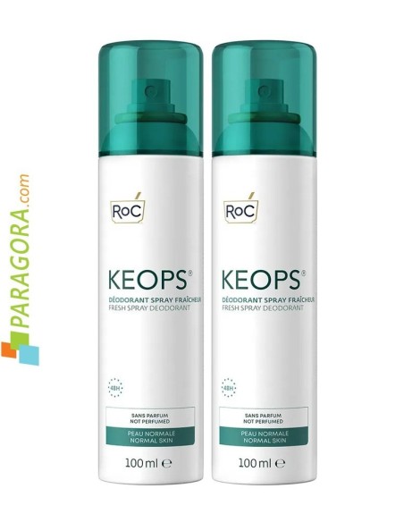 KEOPS® Déodorant Spray Fraîcheur, 2x100ml